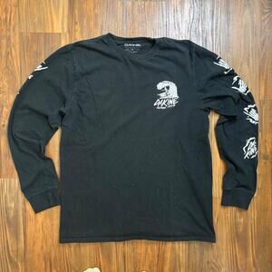 DAKINE VINTAGE SURFWEAR LONG SLEEVE SKELETON SURFING